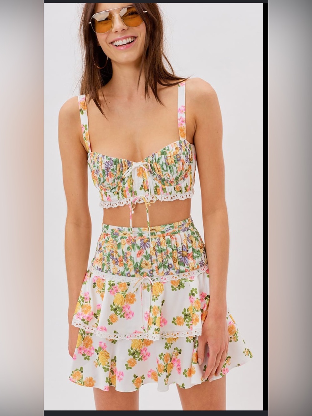 NWT- For Love and Lemons Rosalyn set